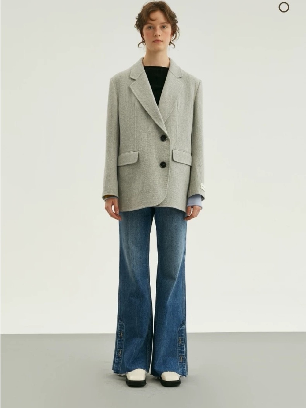Made of Senses oversized wool jacket
